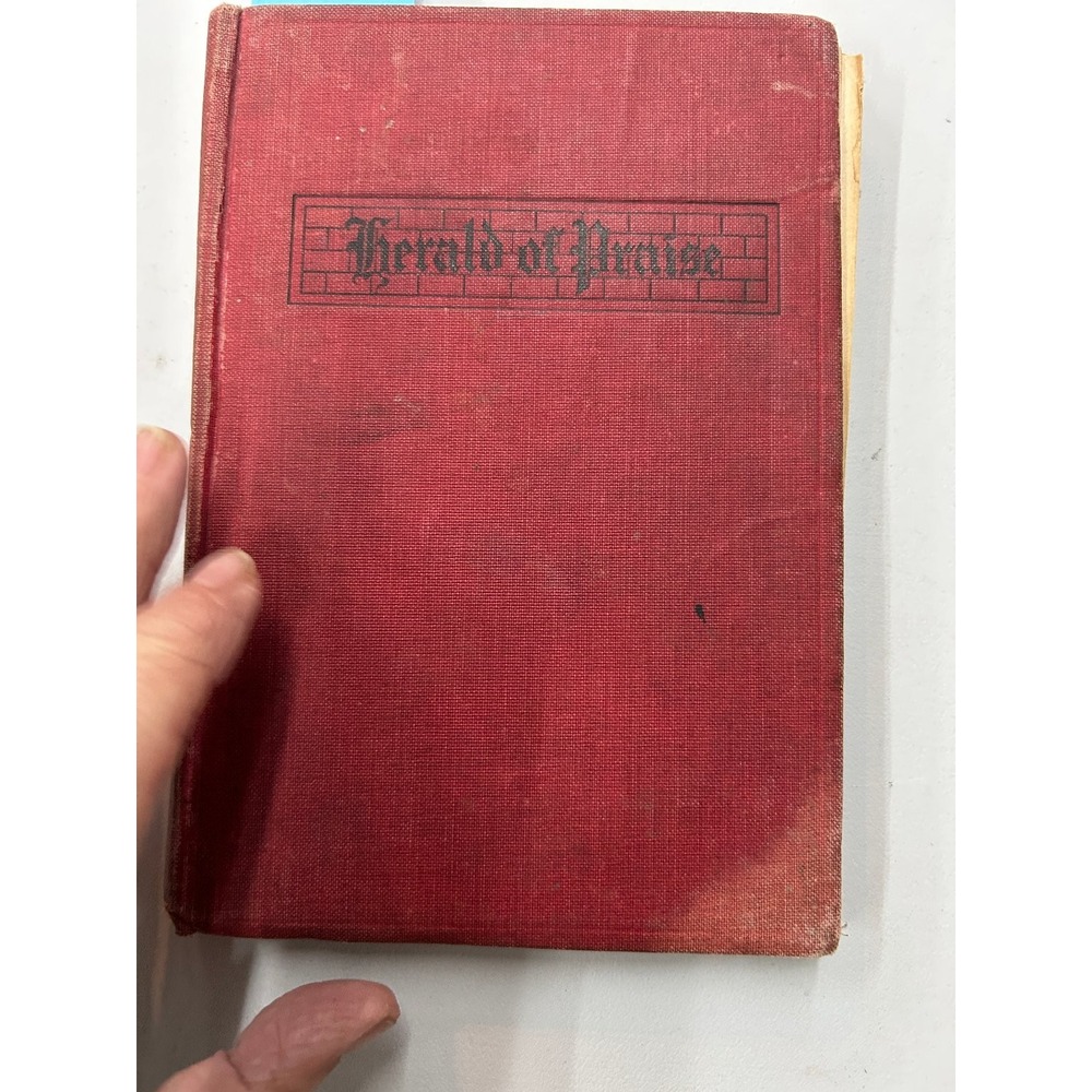 Herald of Praise Biederwolf Excell 1917 Gospel Hymns Hymnal Chicago